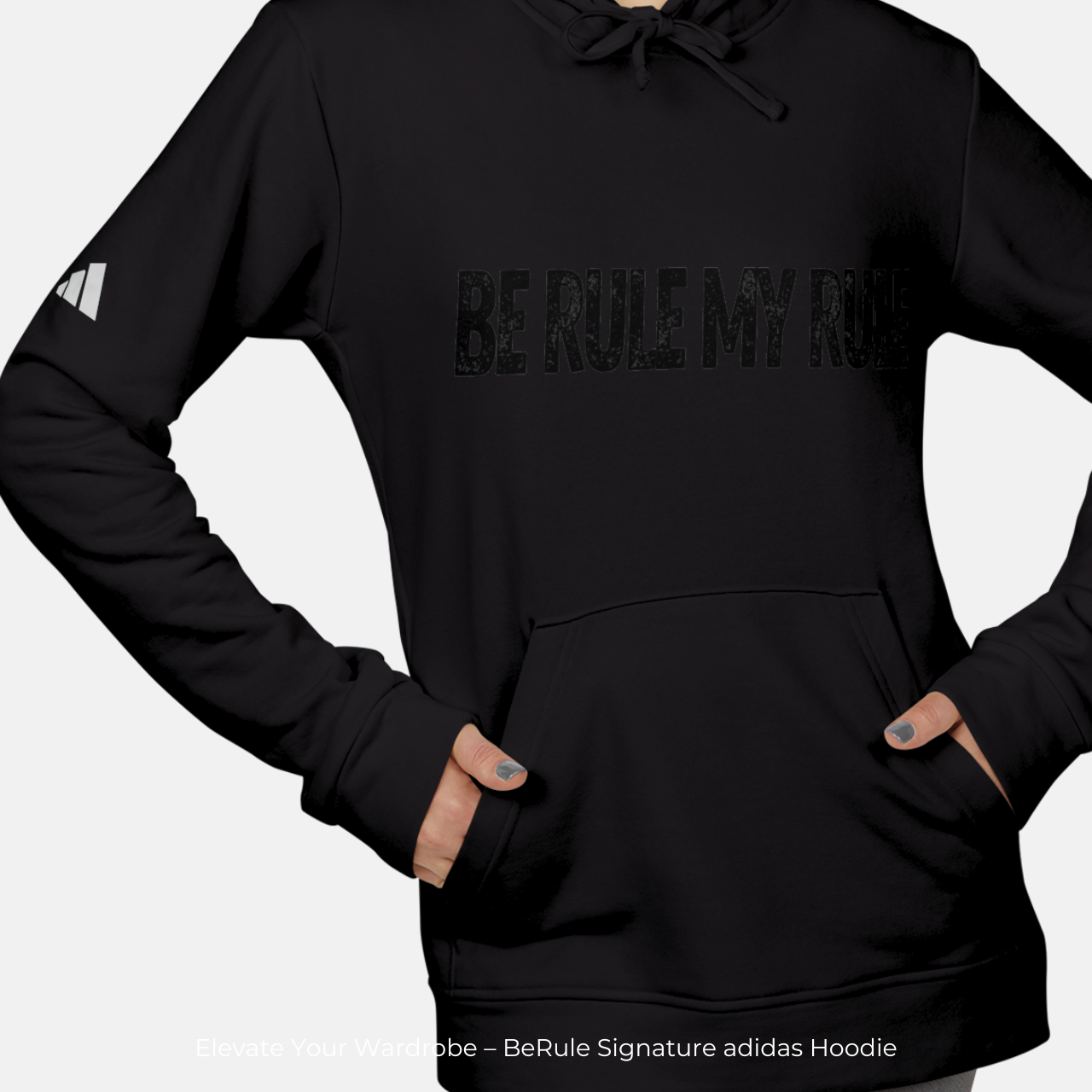 adidas スウェットフーディ by BeRule(Be Rule My Rule)