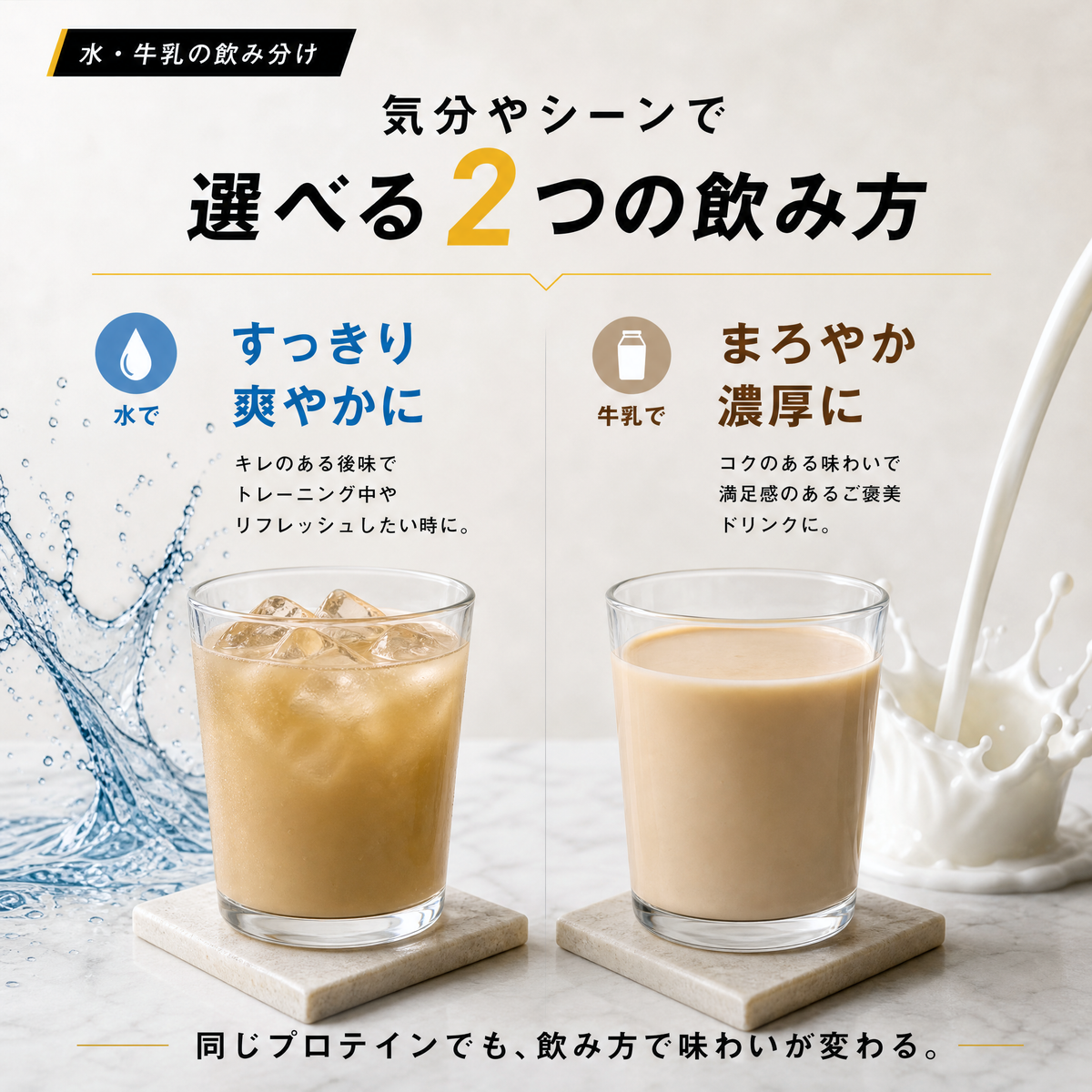 ホエイプロテインパウダー　ウーロン茶×紅茶ラテ風味