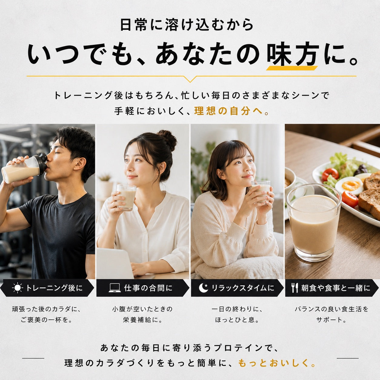 ギフトボックス｜タンパク質セット